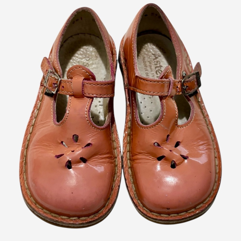 Aster Pink Patent Dingo Mary Jane Shoes size 23 Toddler 7